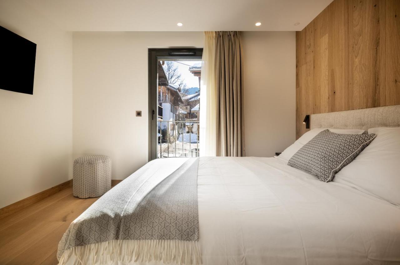 Ecrin Blanc - Appartement Haut De Gamme - Balcon Avec Vue - Centre De Megève Exteriér fotografie