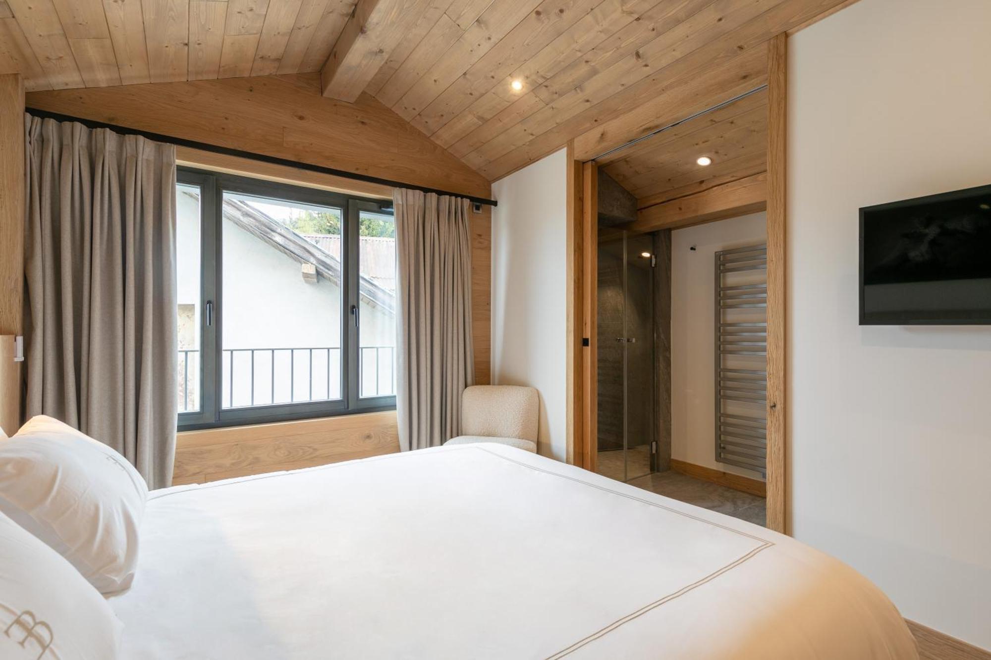 Ecrin Blanc - Appartement Haut De Gamme - Balcon Avec Vue - Centre De Megève Exteriér fotografie